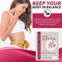 Thumbnail for Image 2 of Hobe Labs Cran-Raspberry Tea - Natural Herbal Infusion - Caffeine-Free (48 Tea Bags)