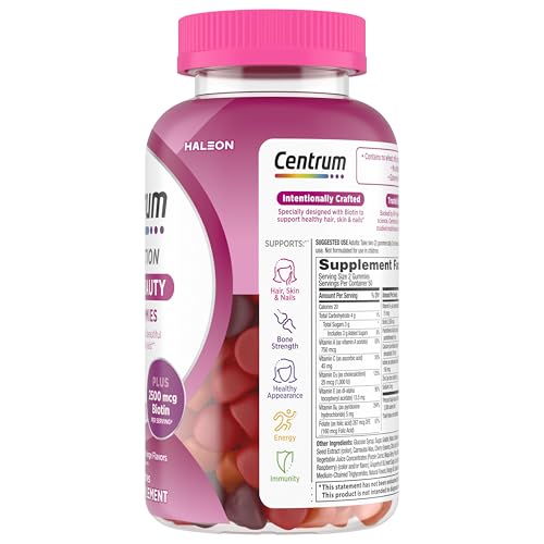 Centrum Multivitamin Gummy, 100 Count (Pack of 1)