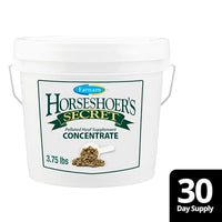 Thumbnail for Farnam Horseshoer’s Secret Pelleted Hoof Supplement Concentrate, 25 mg of Biotin per 2 oz. Serving, For Cracked and Strong Hoof Walls, Horse Biotin Supplement with Amino Acids, 3.75 lb 30-Day Supply