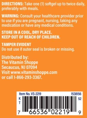 The Vitamin Shoppe Black Currant Oil 500MG, Natural Source of GLA, Promotes Healthy Skin, Women's Health (90 Softgels)