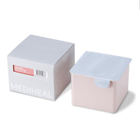 Thumbnail for (Only Refill) Mediheal Collagen Ampoule Pad (100 Pads) - Cotton Facial Toner Pads for Skin Firming & Restore Elasticity - Vegan Eco Silk Pad