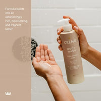 Thumbnail for Cremo White Jasmine Amber Skin Moisturizing Body Wash for Women, Notes of White Jasmine, Red Currant, and Sweet Amber, 16 Fl Oz