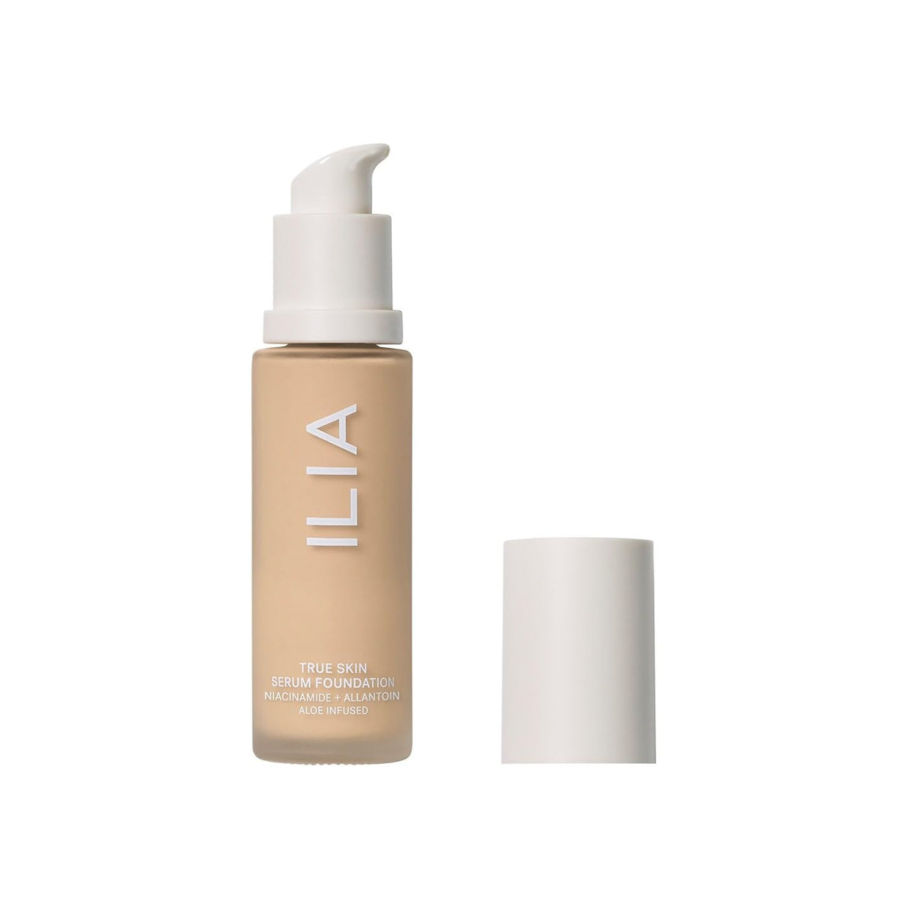 ILIA - True Skin Serum Foundation | Non-Comedogenic, Cruelty-Free, Vegan, Weightless Feel, Buildable Coverage, Safe for Sensitive Complexion (Molokai SF2.5)