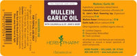 Thumbnail for Herb Pharm Mullein Garlic Herbal Oil - contains Calendula, Garlic, Mullein flower, St. John's Wort, Olive Oil, 1 Ounce