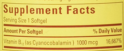 Nature Made Vitamin B12 1000 mcg., 400 Softgels