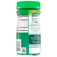 Thumbnail for Benefiber Prebiotic Fiber Supplement Gummies with Probiotics for Digestive Health, Assorted Fruit Flavors - 50 Count