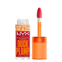 Thumbnail for NYX PROFESSIONAL MAKEUP Duck Plump High Pigment Plumping Lip Gloss with Spicy Ginger, Vegan Lip Makeup - Pure Plump (Sangria Purple)