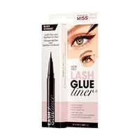 Thumbnail for KISS Lash GLUEliner, 2-in-1 Felt-Tip Eyelash Adhesive and Eyeliner, Matte Finish, Foolproof Application, Easy Touch-Up, 0.03 Fl Oz.- Black, Packaging May Vary