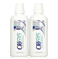 Thumbnail for CloSYS Silver Fluoride Mouthwash, Gentle Mint, for Adults 55+, Alcohol Free, Dye Free, pH Balanced, Fights Cavities and Strengthens Tooth Enamel, 16 Ounce (Pack of 2)