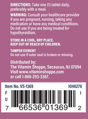 Vitamin Shoppe - Kelp, 125 mg, 300 tablets