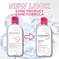 Thumbnail for Bioderma Sensibio H2O Micellar Water, Makeup Remover Cleanser, Gentle for Skin, Fragrance-Free & Alcohol-Free, Gentle Face Cleanser for Sensitive Skin, 16.9 Fl Oz