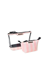 Thumbnail for Victoria's Secret AM/PM Beauty Bag Duo, Pink
