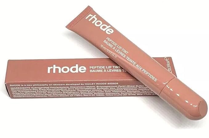 Rhode Gloss Peptide Lip Tint Sheer Color and Hydrating Finish, .3 fl oz/10ml.