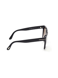 Thumbnail for Tom Ford SELBY FT 0952 Black/Grey Shaded 55/19/140 women Sunglasses