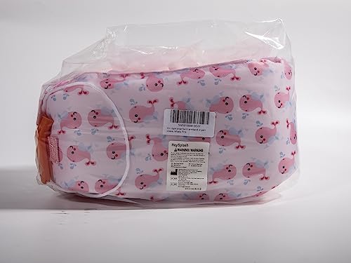 Heysplash Swim Vest for Kids, Toddler Pool Floaties Fit 22-70 Lbs,Swimming Vest with Adjustable Strap, Swim Jacket Water Wing Arm Float, Puddle Beach Boat Jumper Float Device Girl Age 2-7,Pink Whale