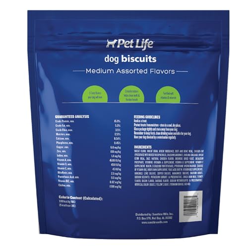 Pet Life Medium Assorted Dog Biscuits 4lb