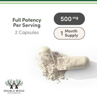 Thumbnail for Double Wood Supplements NAD+ Anti Aging & Cell Regeneration | 500mg of 95% Pure NAD Plus Per Serving, 30 Day Supply | Similar to Nicotinamide Riboside | Third Party Tested, Vegan Safe, Non-GMO