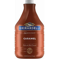Thumbnail for Ghirardelli Chocolate Company Caramel Sauce Pump Bottle, 87.3 oz (Pack of 1)