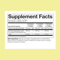 Thumbnail for Image 5 of ChildLife Essentials Algae DHA for Kids Berry, 60 Chewable Softgels