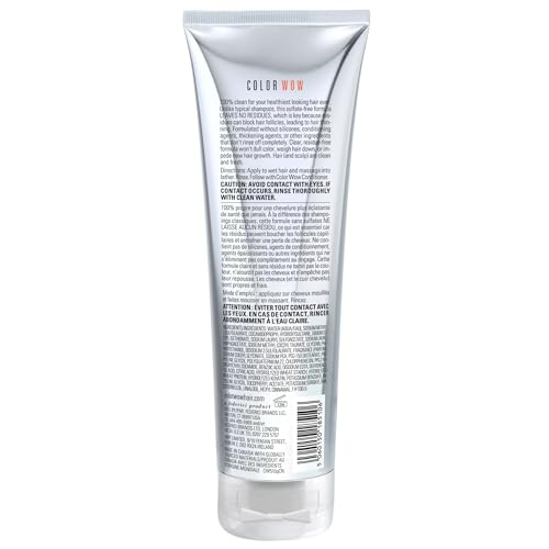 COLOR WOW Color Security Shampoo – Sulfate Free & Residue-Free Formula, Healthy Looking Hair & Scalp, Paraben Free Salon Quality
