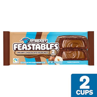 Thumbnail for MrBeast Feastables Hazelnut Cups, 24 Count, Milk Chocolate with Creamy Hazelnut Filling, 2-Cup Packs, Fairtrade Cocoa