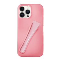 Thumbnail for Generic Lip Gloss Phone 14 Pro Case - Premium Silky Silicone Lip and Phone Case with Puffy Back and Tactile Buttons for Easy Grip - Protective and Stylish Case Phone 14 Pro (Pink)