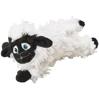 Thumbnail for SPOT Baa Baa Black Sheep Plush Dog Toy - Cute and Cuddly Fleece Toy with Squeaker for Small Dogs and Puppies, 8in Black and White Lamb