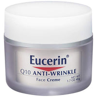 Thumbnail for Eucerin Q10 Anti-Wrinkle Face Cream, Unscented Face Cream for Sensitive Skin, 1.7 Oz Jar