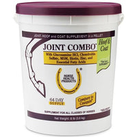 Thumbnail for Horse Health Joint Combo Hoof & Coat, Glucosamin, Chrondroitin, Vitamin C, MSM, Biotin, Lysine, ZInc, Omega 3 and 6 Fatty Acids, 64 day supply