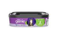 Thumbnail for Litter Genie Refill Bags 14 FT (1-Pack) Multi-Layers Of Odor-Barrier Technology 1 Square Refill Cartridge Lasts Up To 2 Months Per Cat