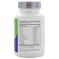 Thumbnail for AbsorbAid Platinum Digestive Enzyme Support 60 vCaps, 12 Digestive Enzymes Plus 2 Probiotics for Maximum Relief