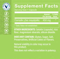 Thumbnail for The Vitamin Shoppe Cornsilk 450MG, Herbal Supplement That Supports Urinary Tract Health (100 Capsules)