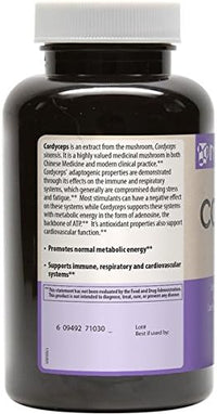 Thumbnail for MRM Cordyceps Vegetarian Capsules, CS-4 Strain, 750 mg, 60- Count Bottle (Pack of 2)
