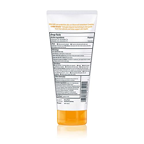 Eucerin Sun Advanced Hydration SPF 30 Sunscreen Lotion (5 Fl Oz) + Eucerin Sun Age Defense Face Sunscreen Lotion SPF 50 (2.5 Fl Oz), Sun Protection with Hyaluronic Acid