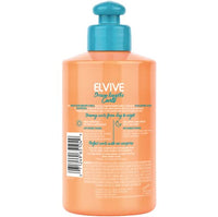 Thumbnail for L'Oreal Paris Elvive Dream Lengths Curls Non-Stop Dreamy Curls leave-in conditioner, Paraben-Free with Hyaluronic Acid and Castor Oil. Best for wavy hair to coily hair, 10.2 fl oz