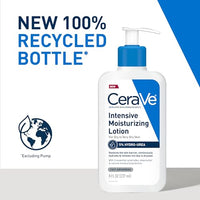 Thumbnail for CeraVe Intensive Moisturizing Lotion, Hydro-Urea + Shea Butter, Body Lotion For Dry Skin, Relieves Signs Of Extra Dry Skin, Non Greasy Hydrating Cream For Rough, Tight, Red & Itchy Skin, 8oz