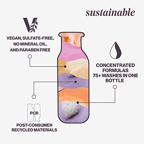 Pureology Strength Cure Shampoo & Conditioner Set - For Damaged or Color Treated Hair, Hair Strengthening & Prevents Breakage, Seals Split Ends, Vegan, 8.5 Fl Oz