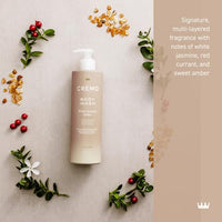 Thumbnail for Cremo White Jasmine Amber Skin Moisturizing Body Wash for Women, Notes of White Jasmine, Red Currant, and Sweet Amber, 16 Fl Oz