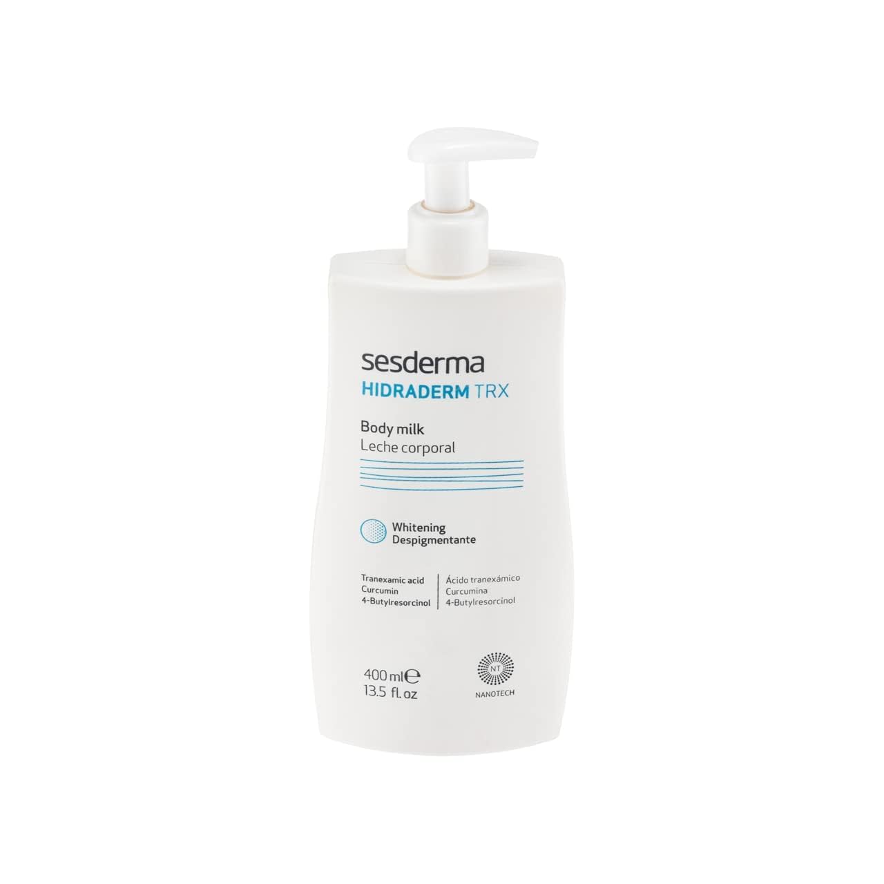 Sesderma HIDRADERM TRX Body Milk, Restore & Revitalize Skin with Unique Hydrating Ingredients, Daily Essential Lotion, 13.5 fl oz