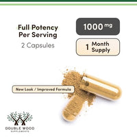 Thumbnail for Citrus Bergamot Supplement, 1000mg, 60 Capsules - Supports Healthy Cholesterol & Triglyceride Levels - 1,000mg Servings (Bergamonte Standardization) by Double Wood