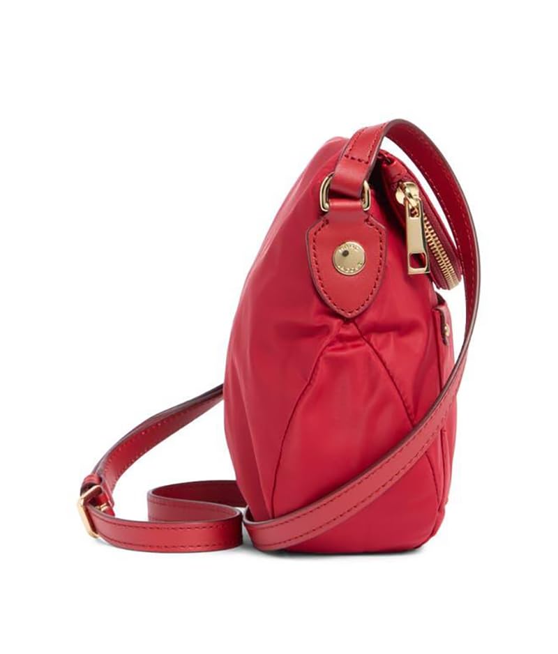 Marc Jacobs Preppy Nylon Mini Natasha Crossbody Bag, Savvy Red