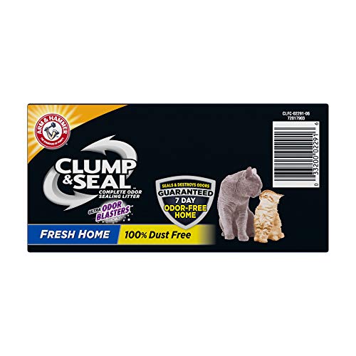 Arm & Hammer Clump & Seal Cat Litter, Fresh Home Scent 28lb