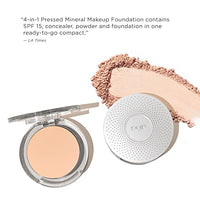 Thumbnail for PUR Beauty 4-in-1 Pressed Mineral Makeup Powder Foundation with SPF 15 - Concealer & Finishing Compact Pressed Powder for Face - Buildable Medium to Full Coverage Foundation Powder (Light)