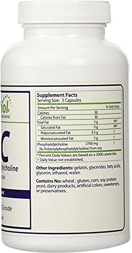 Nutrasal PhosChol, 900 Milligrams, 100 Softgels (Pack of 2)