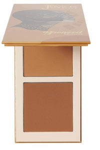 Thumbnail for Juvia's Place Bronzed Duo Bronzer Tan - Soft Matte, Contour Powder, Long-Wearing & Buildable Bronzing Powder - Suitable for Tan Skin Tone