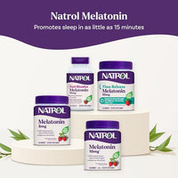 Thumbnail for Natrol Fast Dissolve Melatonin 1 mg, Sleep Support for Adults