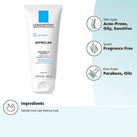 Thumbnail for La Roche-Posay Effaclar Medicated Gel Cleanser, 2% Salicylic Acid Cleanser + LHA + Glycerin, Foaming Acne Face Wash, Helps Clear & Prevent Acne Breakouts, Oil Free, Targets Excess Oil