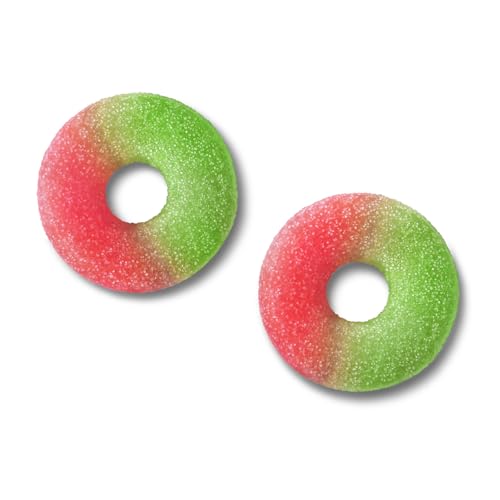 OLLY Fiber Gummy Rings, 5g Prebiotic Fiber, FOS (Fructo-oligosaccharides), Digestive Support, Berry Melon 50ct (Pack of 2)