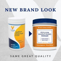 Thumbnail for The Vitamin Shoppe Psyllium Whole Husks Easy Mixing Powder Fiber Supplement – 68 Servings (12 oz Powder)