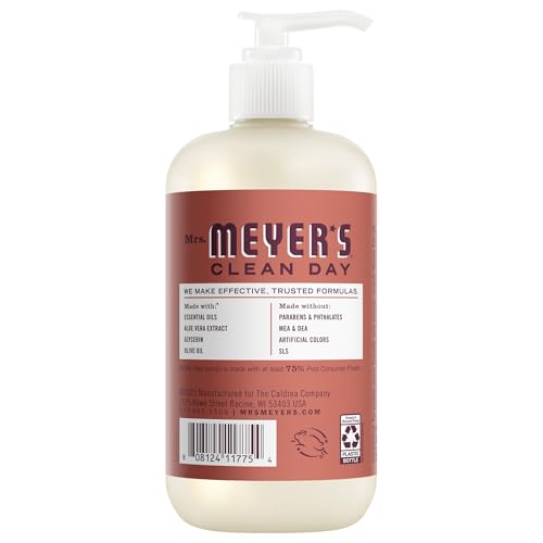 MRS. MEYER'S CLEAN DAY Hand Soap, Fall Leaves Scent, 12.5 Fl Oz Bottle